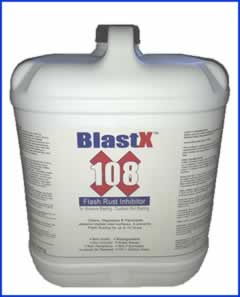 20kg cube drum BlastX 108 Wet Blasting Flash Rust Inhibitor / Salt Remover